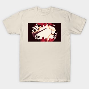 Red Pink Forest T-Shirt